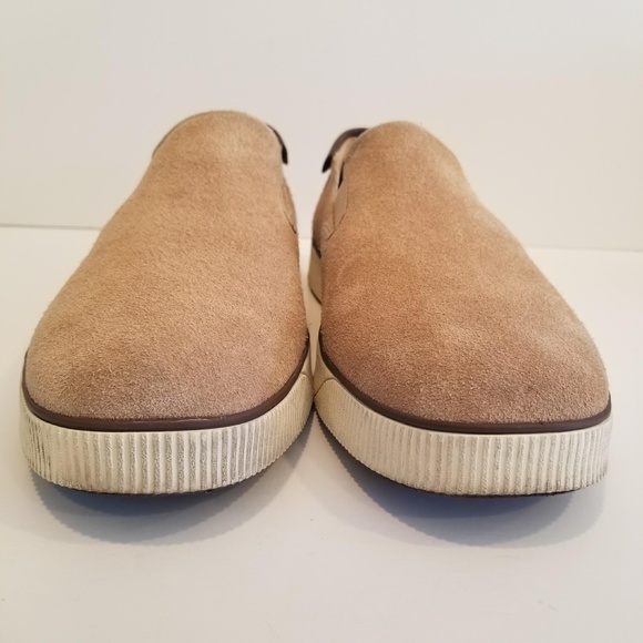 Cole Haan Men\'s Nantucket 2.0 Size 10 M Slip On Sneaker Birch Beige Suede Wool main image 4